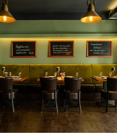 Restaurant Interior Blackboard