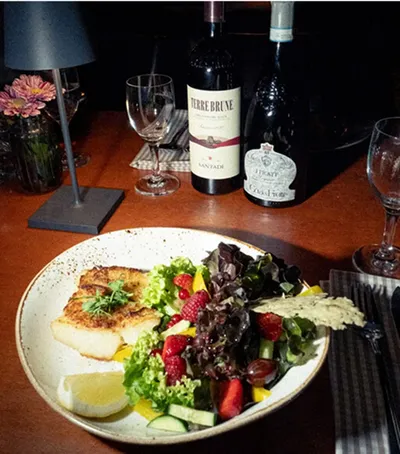 Essen auf einem Teller